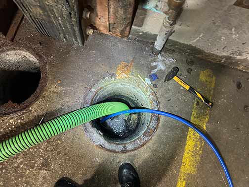 commercial hydro jet drain cleaning in bedford park.