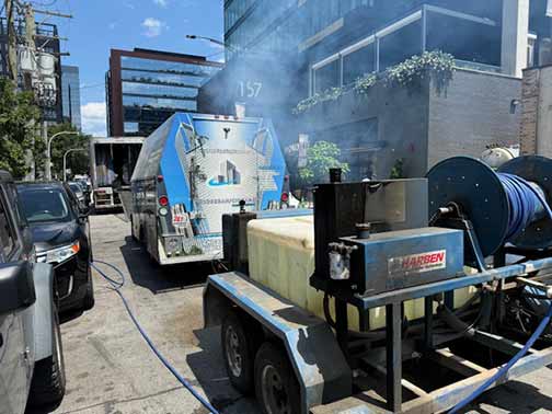 commercial hydro jetting services in rosemont.