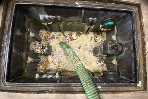 professional grease trap cleaning service