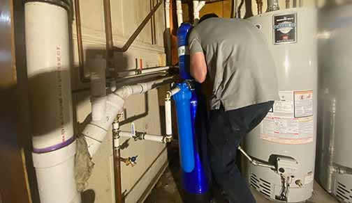 home water filtration system installation in chicago