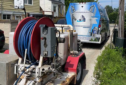 hydro jet drain cleaning in oak lawn.