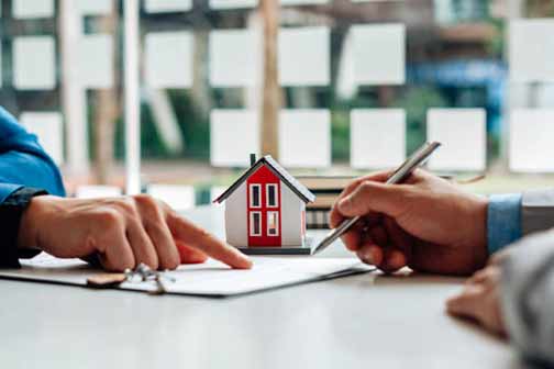 a landlord and tenant going over rules