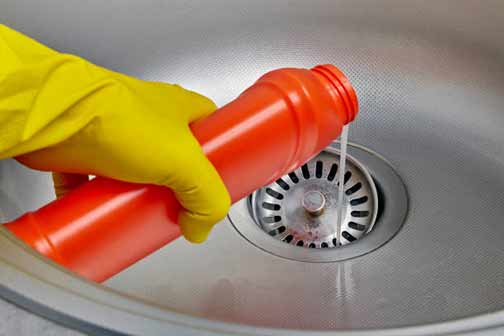 why liquid drain cleaners are dangerous to use.