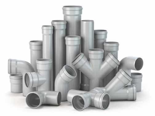 a set of pvc pipes.