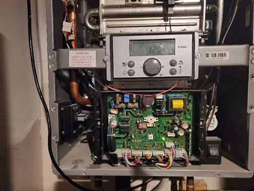 repair of a tankless water heater