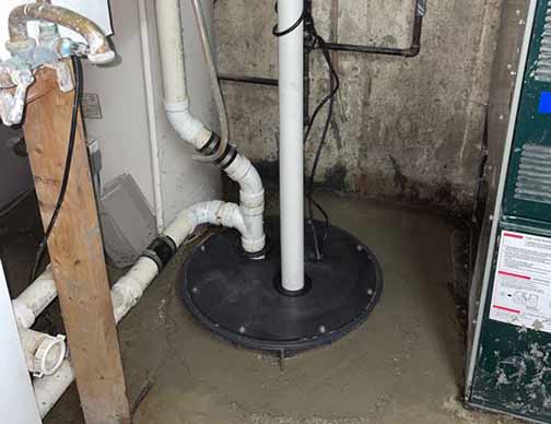 replacement of sewage pump in chicago.