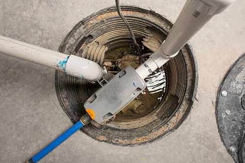 prevent flooding with a sump pump